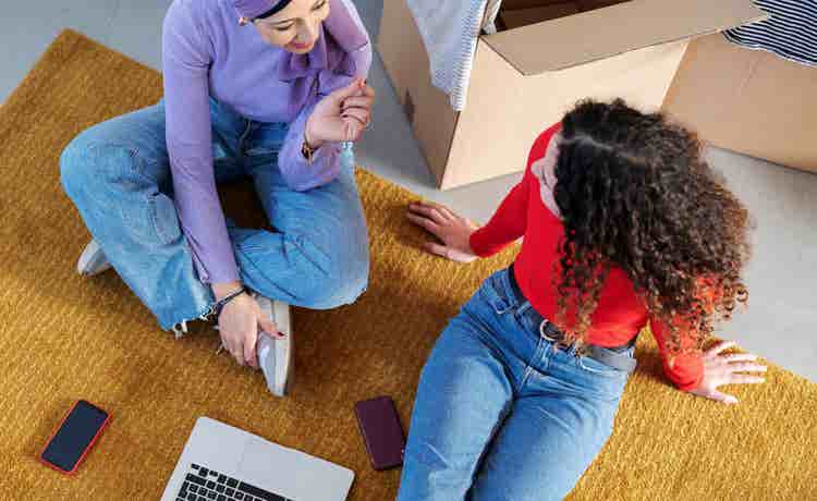 couple deciding if it 's the right time to refinance a home loan and how