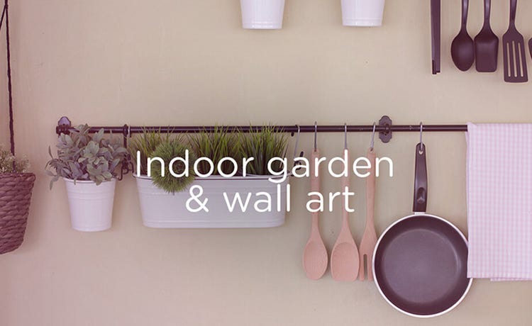 Indoor garden home hacks