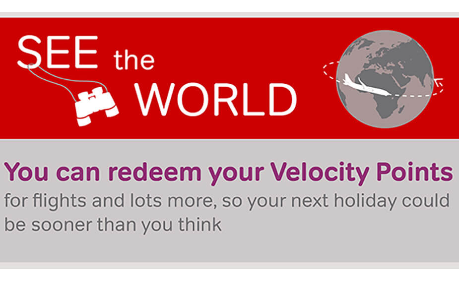 Find out where Virgin Australia Velocity High Flyer credit card points can take you
