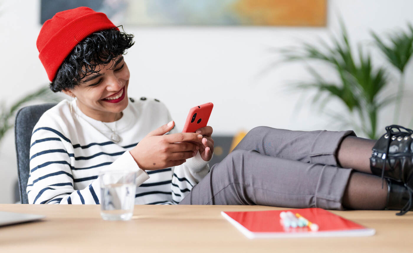 history of superannuation girl reading and smiling