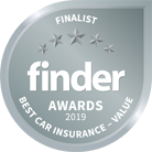 2019 Finder finalist award logo