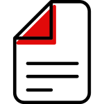 Document icon representing helpful tools and guides to support employees’ understanding of super.